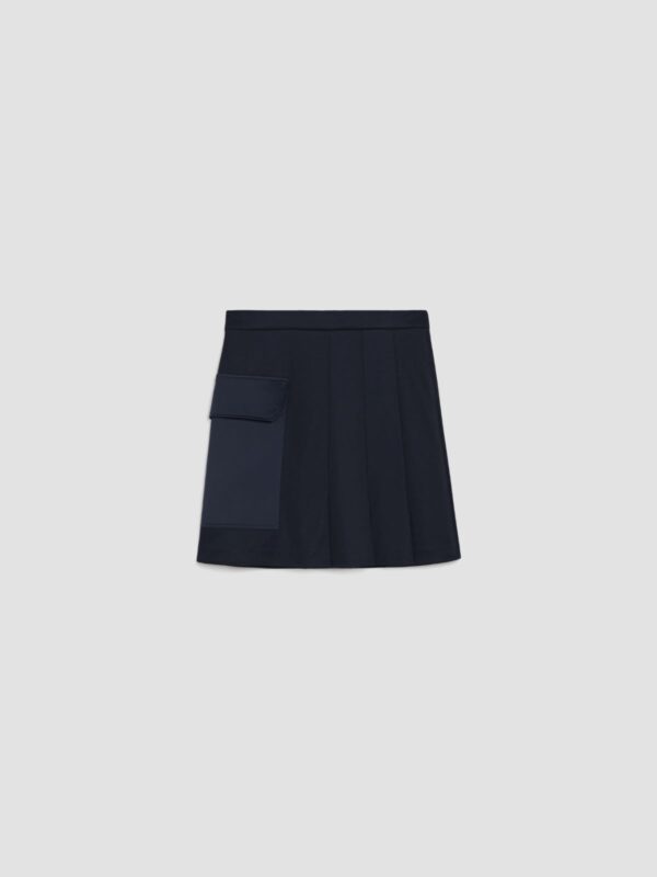 Flared jersey mini skirt - Slika 5