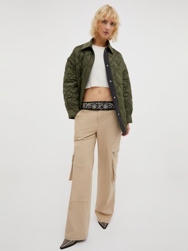 Reversible quilted jacket - Slika 4