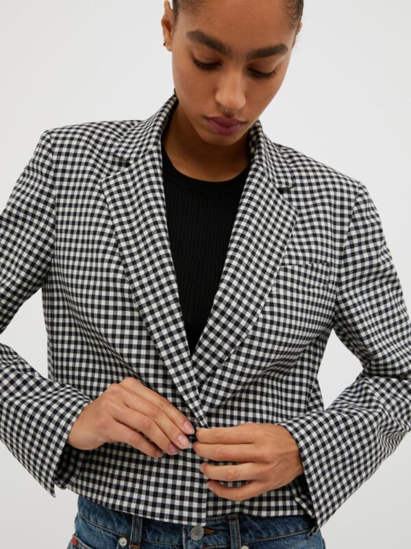 Wool-blend cropped blazer 7 Wool-blend cropped blazer - Slika 3