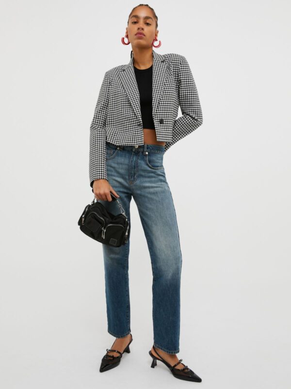 Wool-blend cropped blazer 8 Wool-blend cropped blazer - Slika 4
