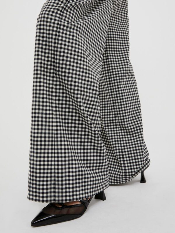Wide-fit wool-blend trousers - Slika 3