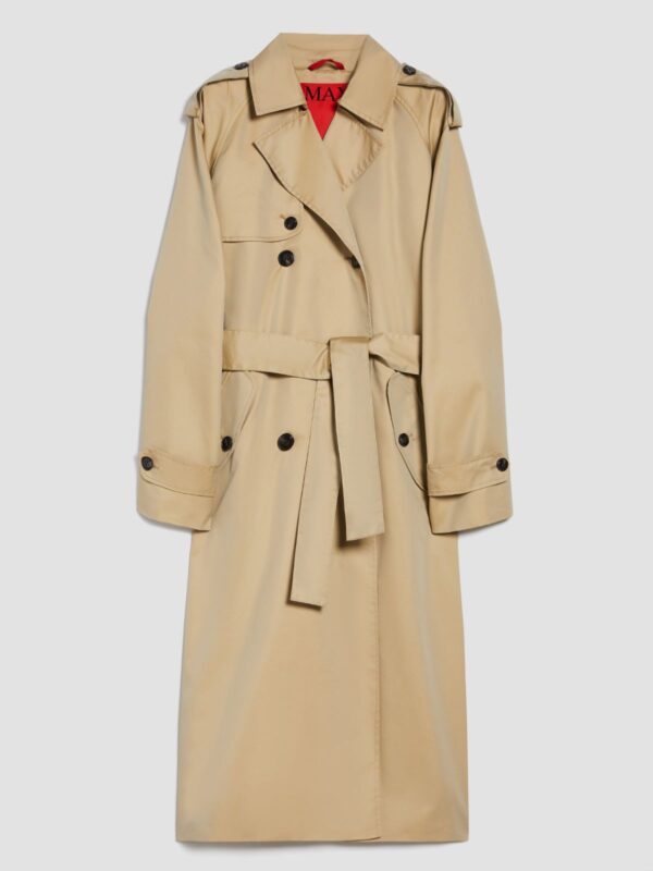 Oversized gabardine trench coat 9 Oversized gabardine trench coat - Slika 5