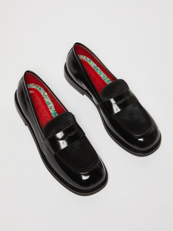 Loafers with ponyskin detail 7 Loafers with ponyskin detail - Slika 3