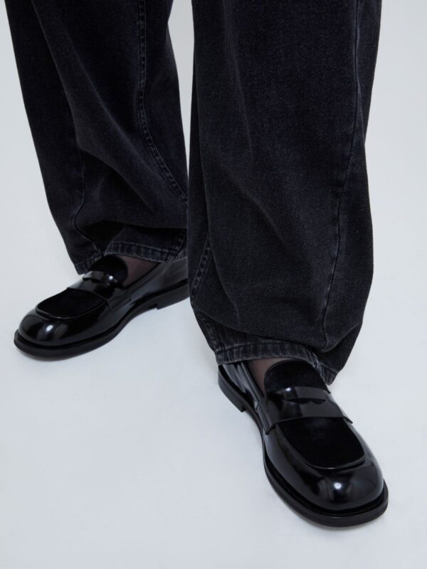 Loafers with ponyskin detail 9 Loafers with ponyskin detail - Slika 5
