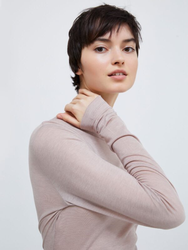 Lyocell and wool T-shirt 7 Lyocell and wool T-shirt - Slika 3