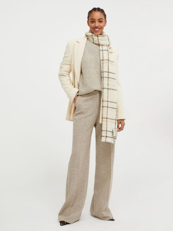 Undyed cotton and wool trousers 8 Undyed cotton and wool trousers - Slika 4
