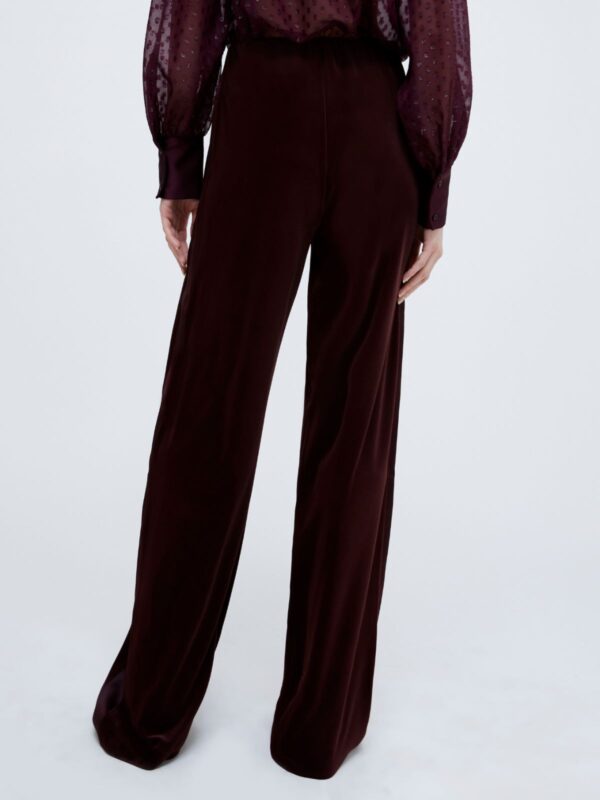 Velvet-jersey trousers 6 Velvet-jersey trousers - Slika 2