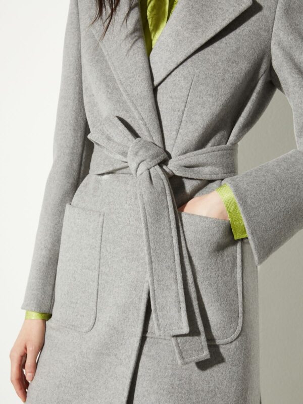 Runaway wool-broadcloth coat - Slika 3