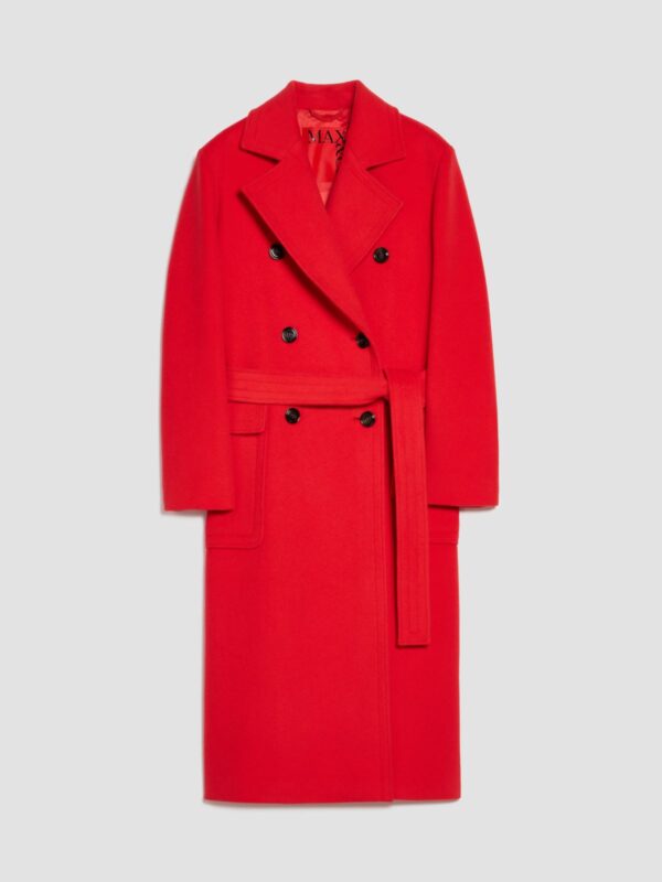 Double-breasted broadcloth coat - Slika 5