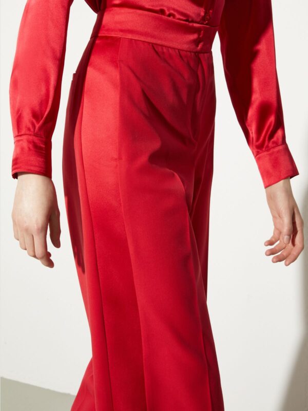 Twill tuxedo-style trousers - Slika 3