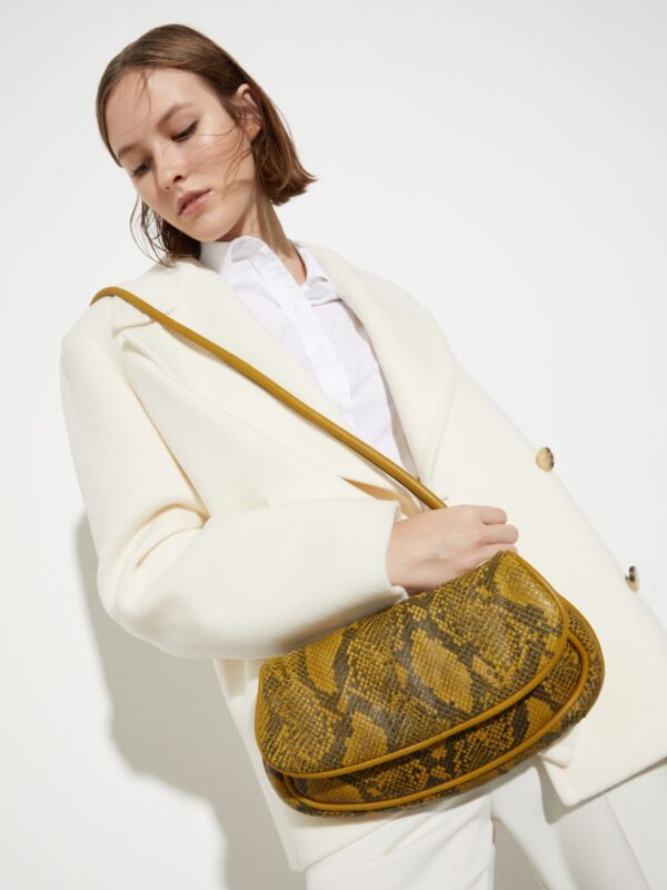 Padded nappa leather bag - Slika 5
