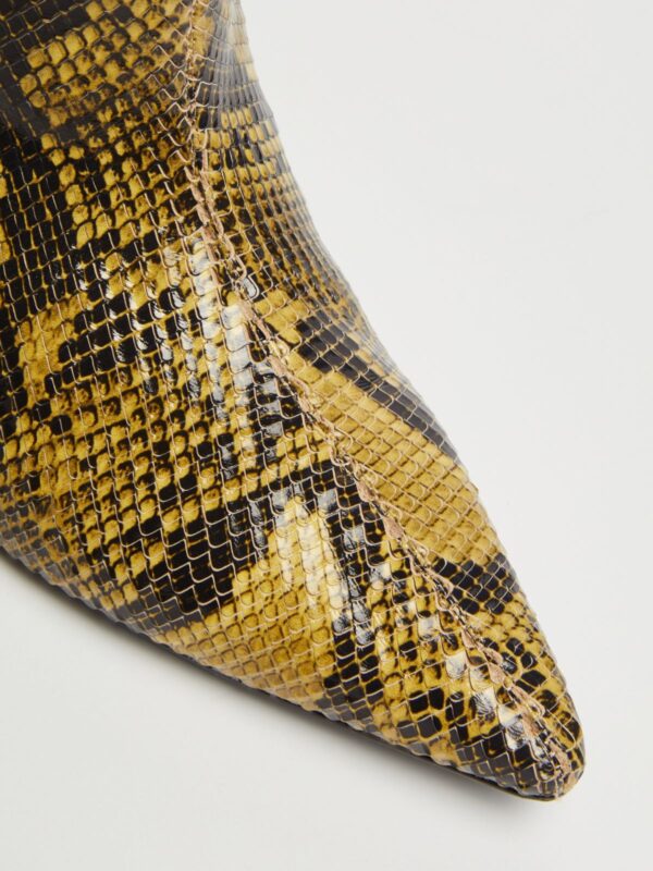 Python-print leather boots - Slika 3