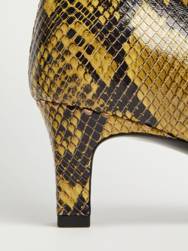 Python-print leather boots - Slika 4