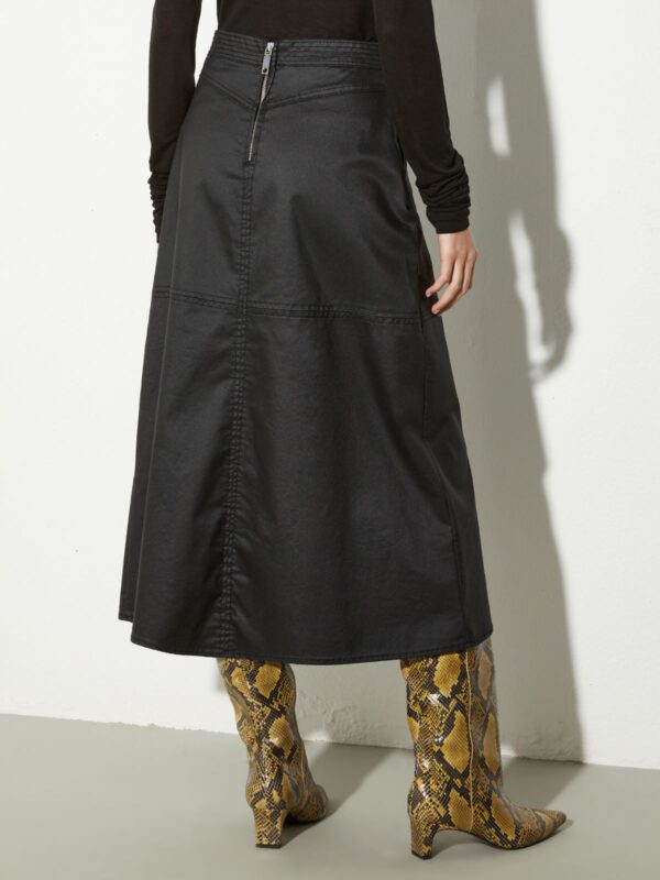 Coated midi skirt 6 Coated midi skirt - Slika 2