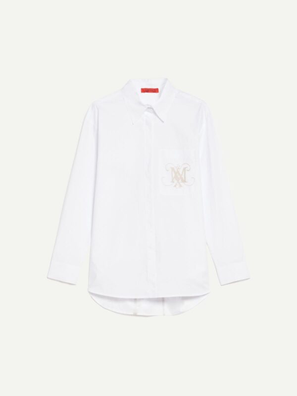 Printed cotton-poplin shirt 9 Printed cotton-poplin shirt - Slika 5