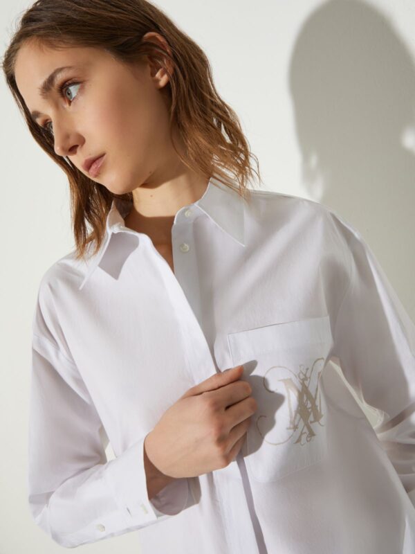 Printed cotton-poplin shirt 7 Printed cotton-poplin shirt - Slika 3