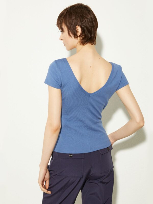 Slim-fit jersey T-shirt - Slika 2