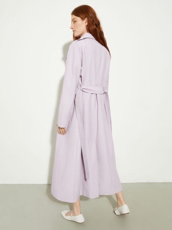 Double-breasted midi trench coat 6 Double-breasted midi trench coat - Slika 2
