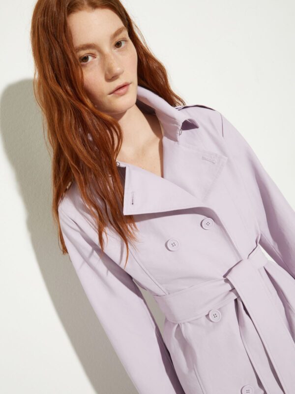 Double-breasted midi trench coat 7 Double-breasted midi trench coat - Slika 3