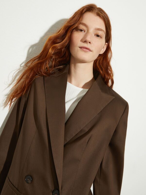 Cotton-satin jacket - Slika 3