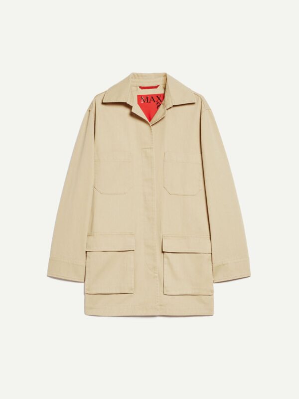 Embroidered gabardine jacket - Slika 5