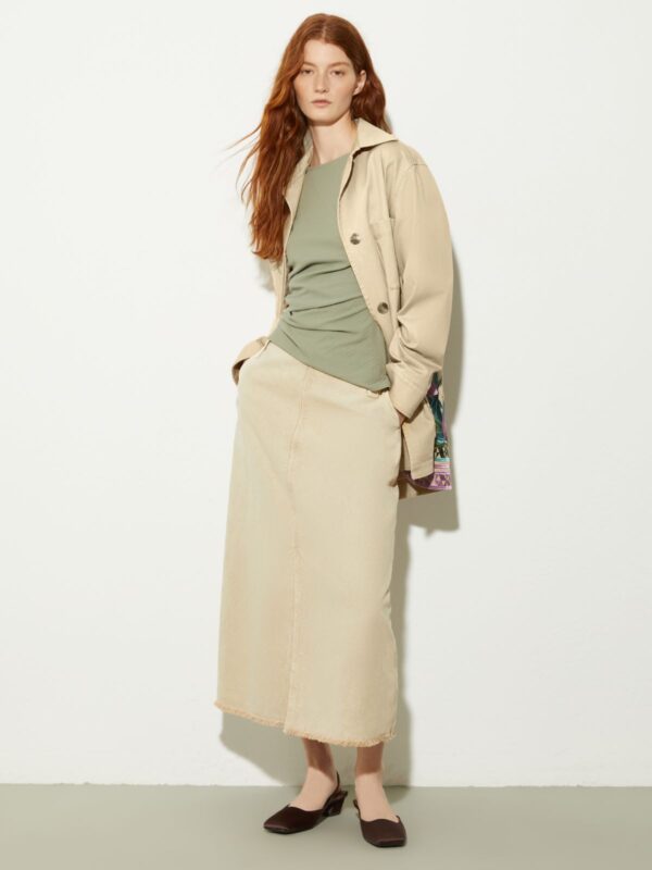 Embroidered gabardine jacket - Slika 4