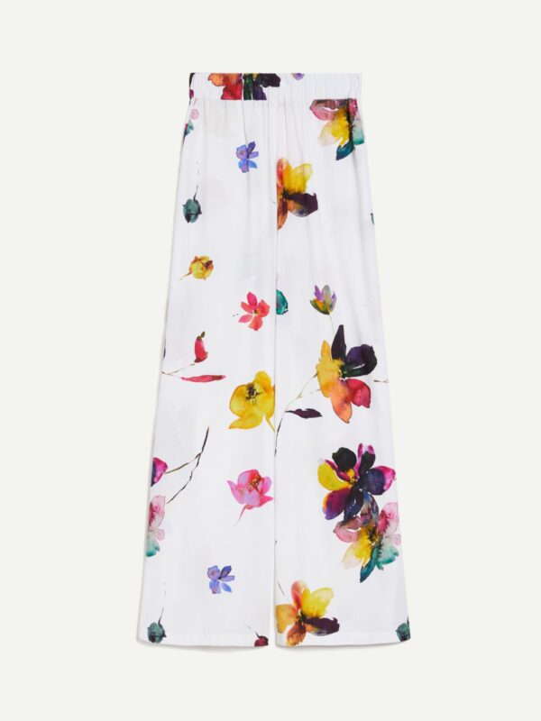 Wide-leg poplin trousers 9 Wide-leg poplin trousers - Slika 5
