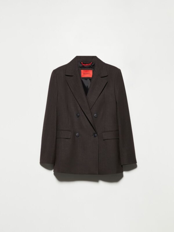 Double-breasted wool-blend blazer 9 Double-breasted wool-blend blazer - Slika 5