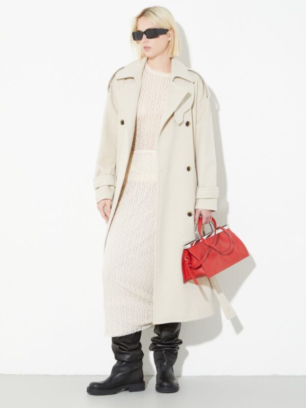 Double-woven wool trench coat 9 Double-woven wool trench coat - Slika 4