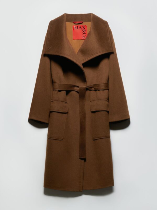Wool and cashmere coat - Slika 5