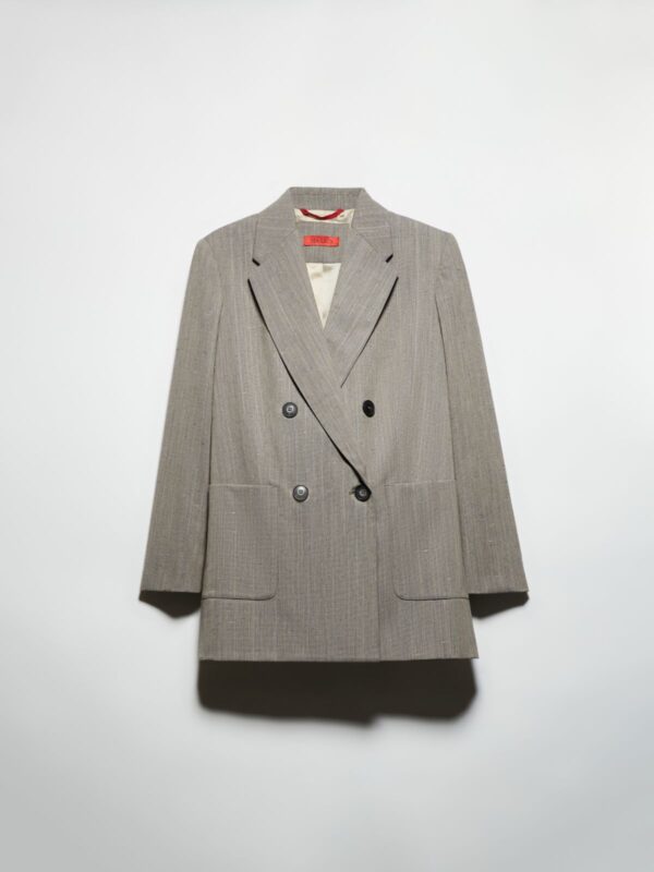 Slubby double-breasted blazer 9 Slubby double-breasted blazer - Slika 5