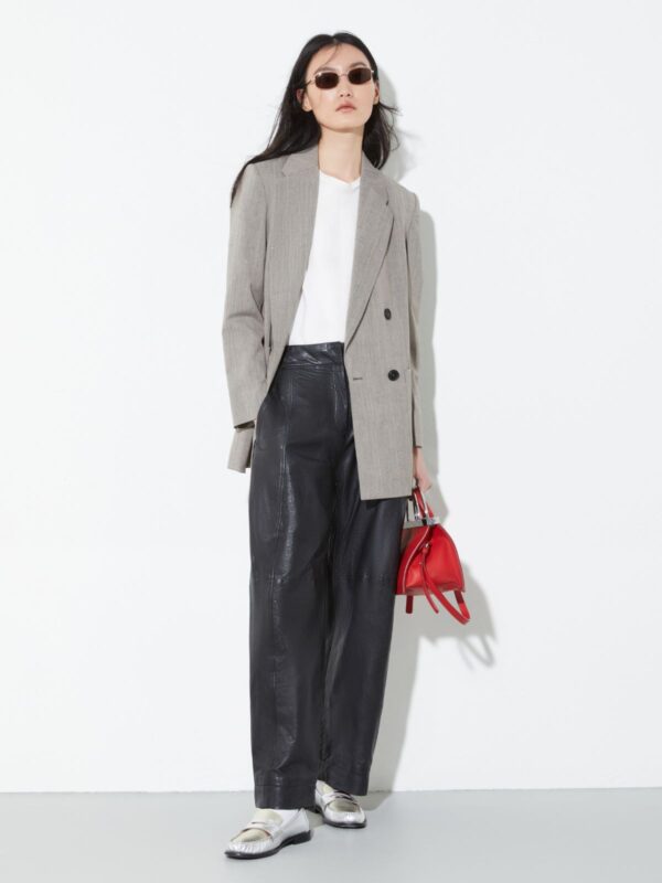 Slubby double-breasted blazer 8 Slubby double-breasted blazer - Slika 4