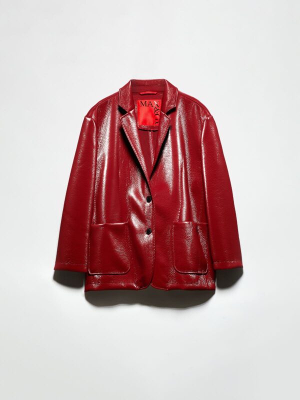 Oversized patent blazer - Slika 5