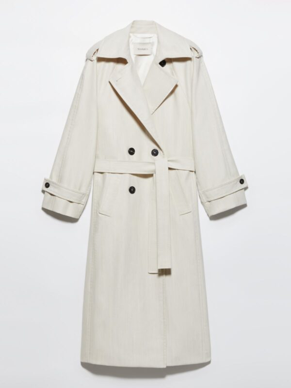 Undyed gabardine trench coat 10 Undyed gabardine trench coat - Slika 5
