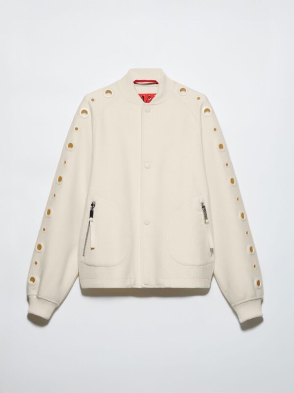 Double-woven wool bomber jacket - Slika 5