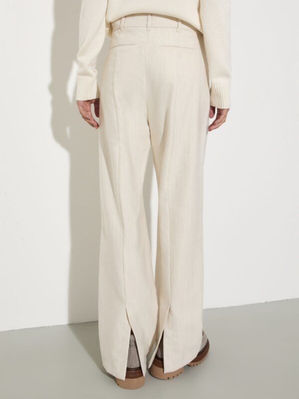 Undyed gabardine trousers 7 Undyed gabardine trousers - Slika 2