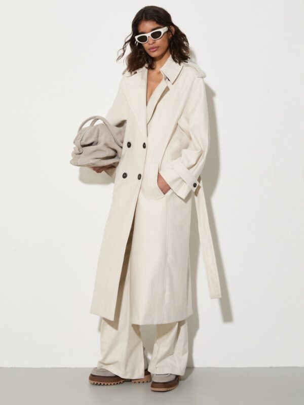 Undyed gabardine trousers 9 Undyed gabardine trousers - Slika 4