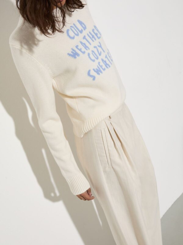 Undyed gabardine trousers 11 Undyed gabardine trousers - Slika 6