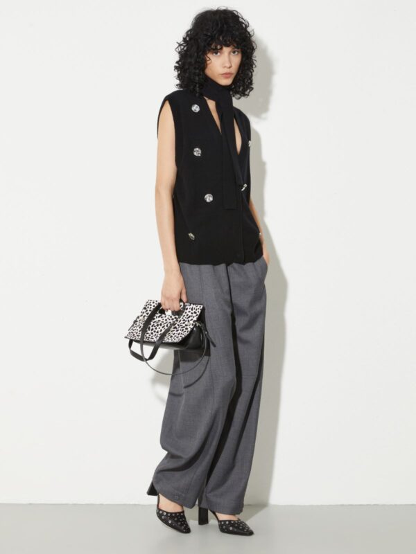 Barrel-leg grisaille trousers 8 Barrel-leg grisaille trousers - Slika 4