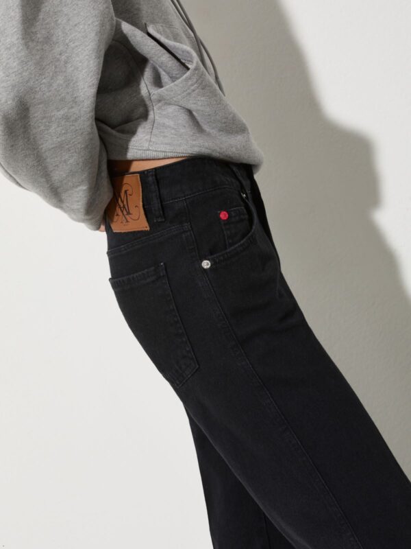 Bootcut black denim jeans - Slika 3