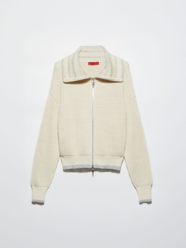 Fisherman’s rib knitted jacket - Slika 5