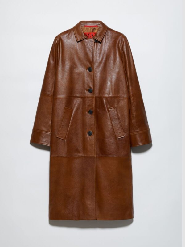 Shiny leather coat 9 Shiny leather coat - Slika 5