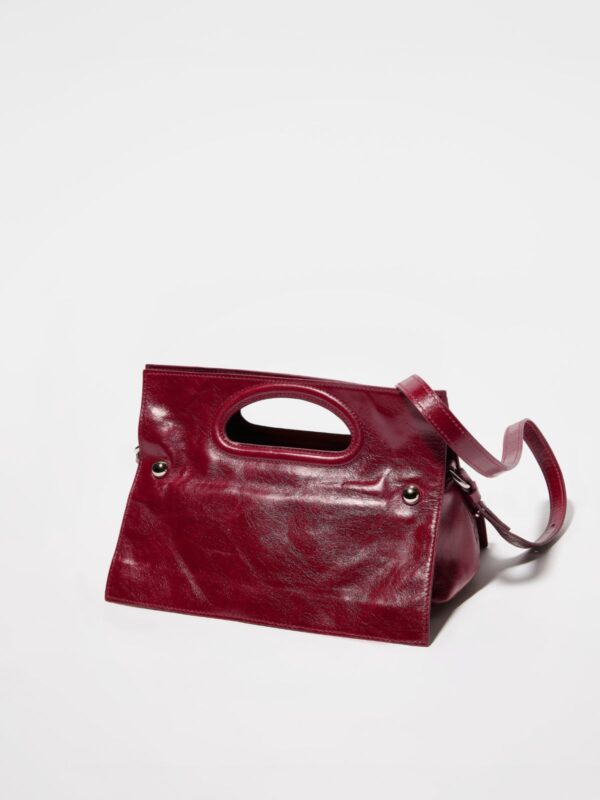 Bookbag glossy-leather bag - Slika 2