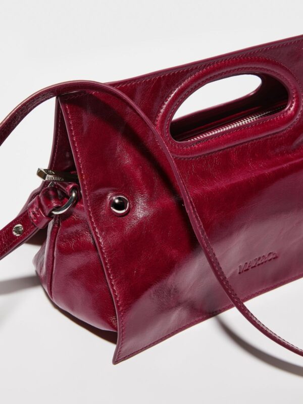 Bookbag glossy-leather bag - Slika 3