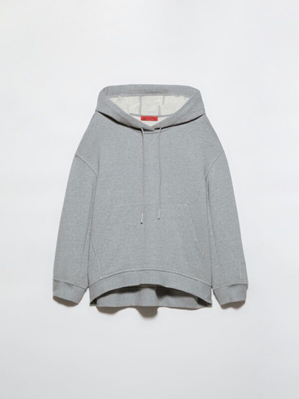 Oversized cotton-fleece hoodie 9 Oversized cotton-fleece hoodie - Slika 5