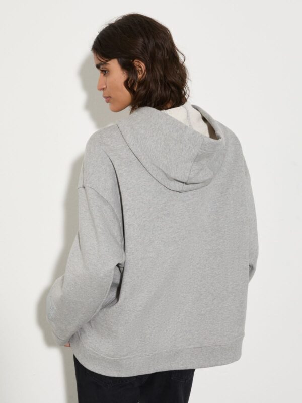 Oversized cotton-fleece hoodie 6 Oversized cotton-fleece hoodie - Slika 2