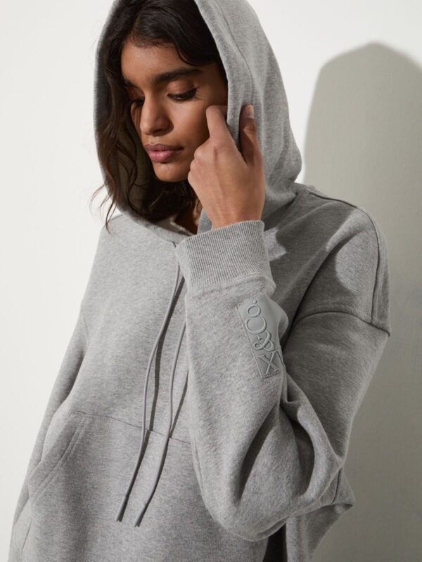 Oversized cotton-fleece hoodie 7 Oversized cotton-fleece hoodie - Slika 3