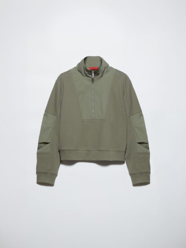 Jersey and nylon sweatshirt 9 Jersey and nylon sweatshirt - Slika 5