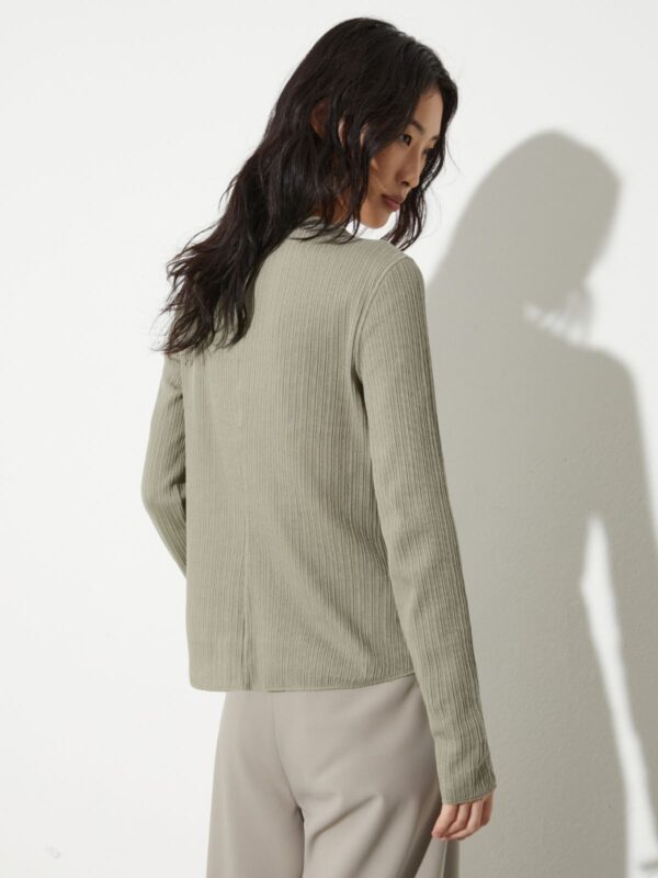 Open-knit ribbed T-shirt 6 Open-knit ribbed T-shirt - Slika 2