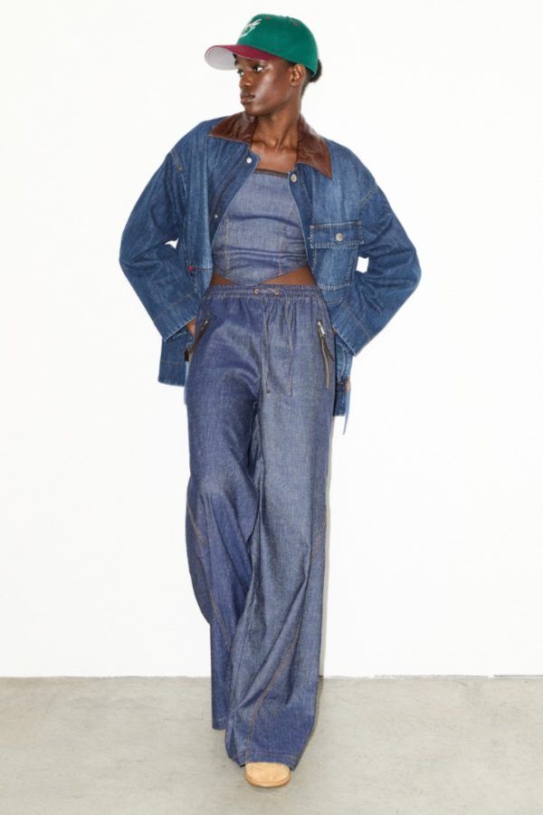 MAX&Co. – Pantalone od pamuka i lana sa efektom teksasa 8 MAX&Co. – Pantalone od pamuka i lana sa efektom teksasa - Slika 4